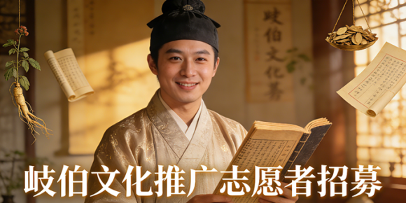 岐伯文化推广志愿者招募