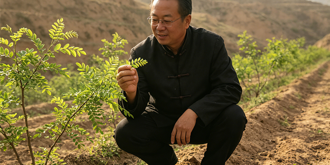 【洛沙随笔】跟上姚选富识百草之一百八十三：槐叶记