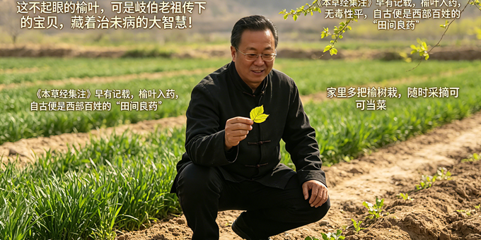 【洛沙随笔】跟上姚选富识百草之一百八十五：榆叶养