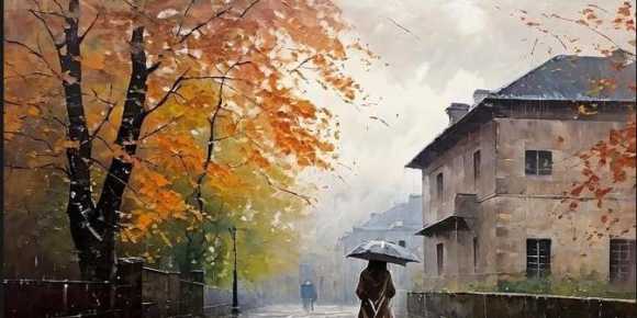 【周炜才诗歌】秋雨