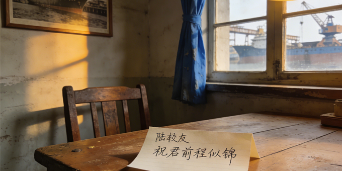 【云在眉梢散文】船厂的月光