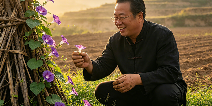 【洛沙随笔】跟上姚选富识百草之一百八十二：牵牛功