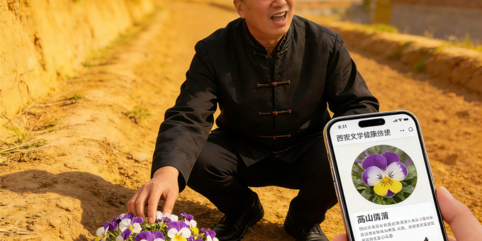 【洛沙随笔】跟上姚选富识百草之一百二十：堇草藏良方