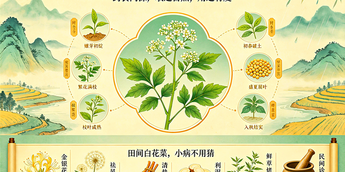 【洛沙随笔】跟上姚选富识百草之三百三十三：白花祛湿邪