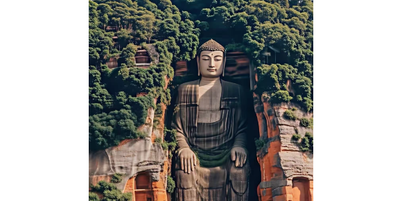 【孟 宪 福诗词】乐 山 大 佛
