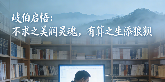 【洛沙随笔】岐伯悟：不求之美润灵魂，有算之生添狼狈