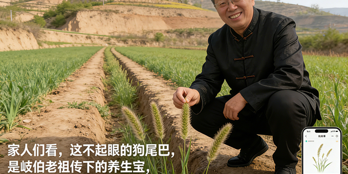 【洛沙随笔】跟上姚选富识百草之百四十一：狗尾草藏乾坤