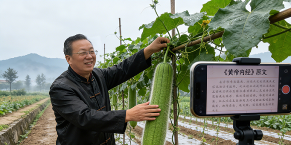 【洛沙随笔】跟上姚选富识百草之九十二：丝瓜藏妙方