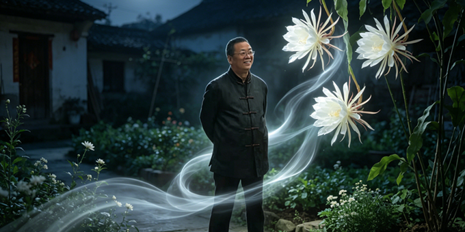 【洛沙随笔】跟上姚选富识百草之二百三十七：昙花清润
