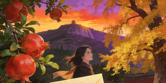 【纯子诗歌】石榴之约