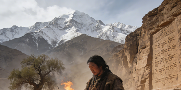 【纯子诗歌】祁连之铸  ——致西部文学二十载暨新春砺笔