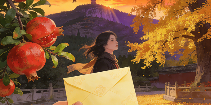 【纯子诗歌】石榴之约