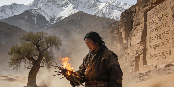 【纯子诗歌】祁连之铸  ——致西部文学二十载暨新春砺笔