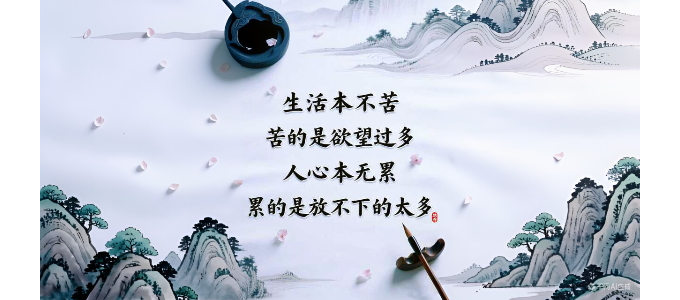 【徐东风散文】若能放下，便心如止水