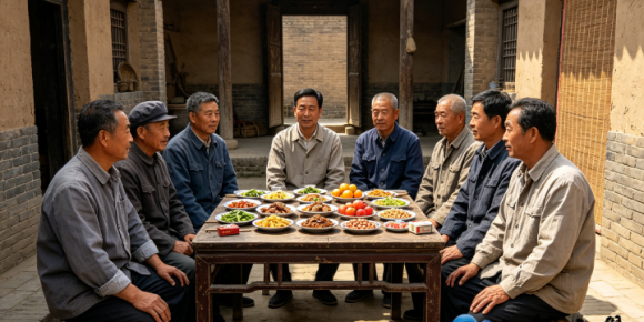 【乐怀居旭峰乡土记忆系列】细说当年待客的“席面”