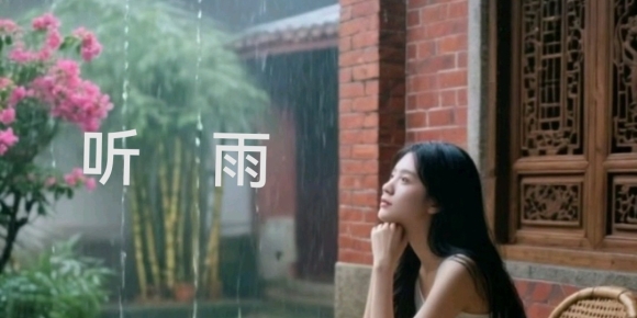 【徐东风诗歌】只此青绿之《听雨》