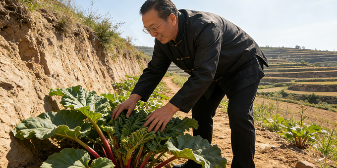 【洛沙随笔】跟上姚选富识百草之六十四：岐伯草语土大黄