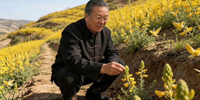 【洛沙随笔】跟上姚选富识百草之百六十五：金雀藏药香