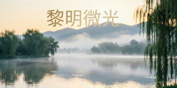 【徐东风散文】微光初露，万物重生