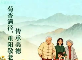 【闫兆麟诗词】七律  重阳节集体生日礼赞