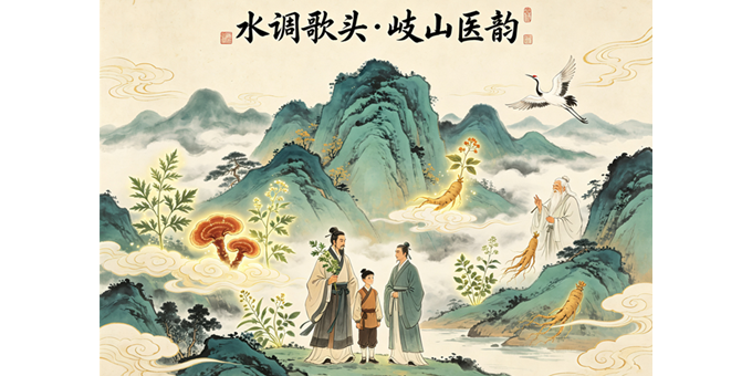 【张军诗词】水调歌头·岐山医韵