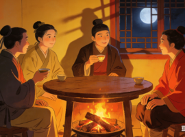 【禅悟诗词】七绝  围炉夜话