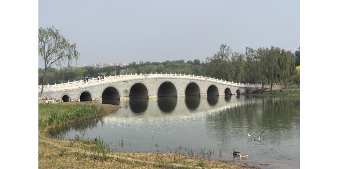 【海潮诗词】鹧鸪天  南海子公园健步走