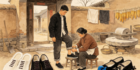 【乐怀居旭峰乡土记忆系列】脚上岁