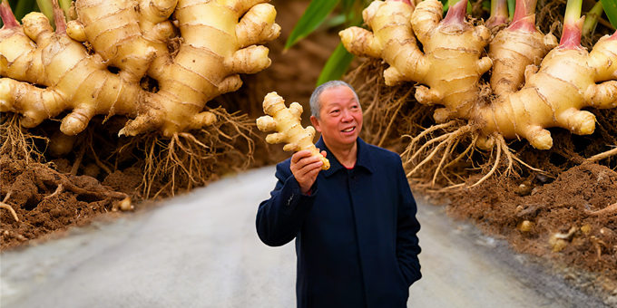 【洛沙随笔】跟上姚选富识百草之十五：生姜的养生智慧