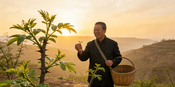 【洛沙随笔】跟上姚选富识百草之百七十一：椒芽本草香
