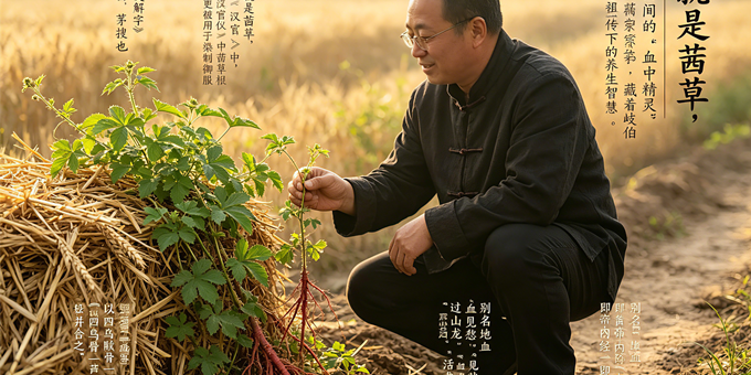 【洛沙随笔】跟上姚选富识百草之二百一十三：茜草赋