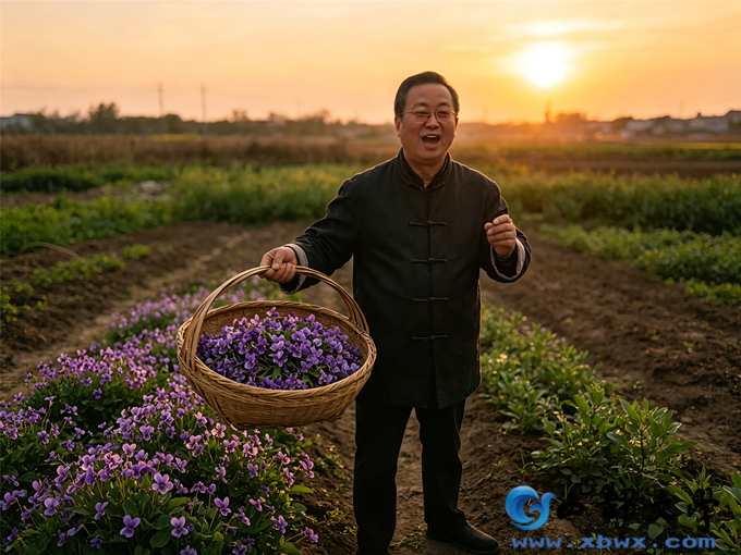 3生成紫花地丁相关电影写真全身照.png