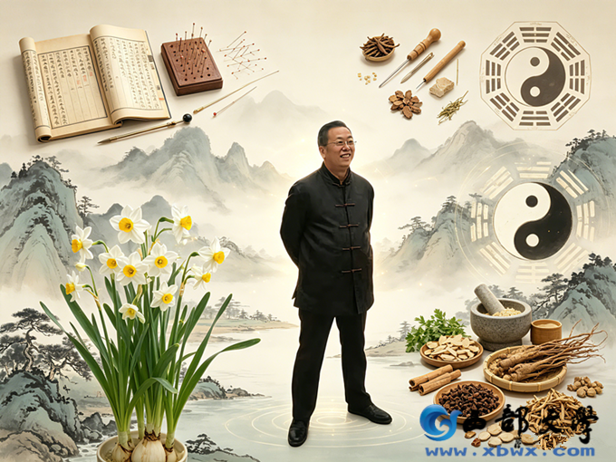 3生成中国风水仙养生数字照片.png